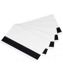Carte plastiche bianche magnetiche