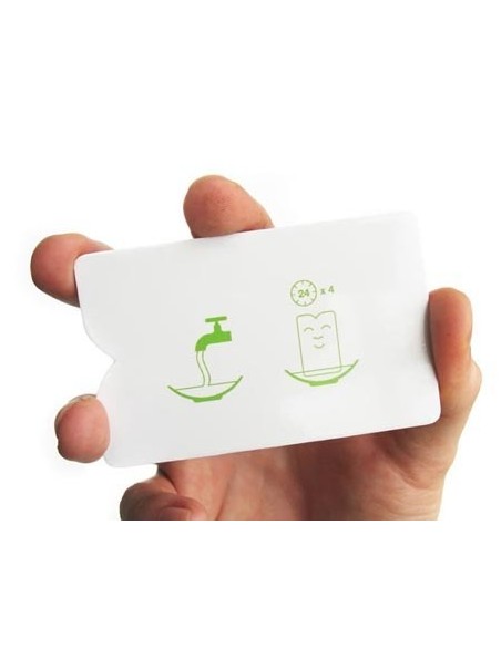 Carte plastiche bianche