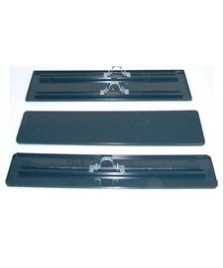 staffa bifacciale completa di bulloni per tubo da 60mm