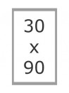 Telaio 30x90