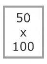 Telaio 50x100