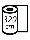 Banner PVC spalmato monofacciale opaco - Peso: 510 gr/Mq 