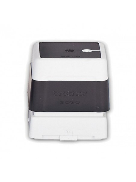 Timbro completo nero 40x40mm