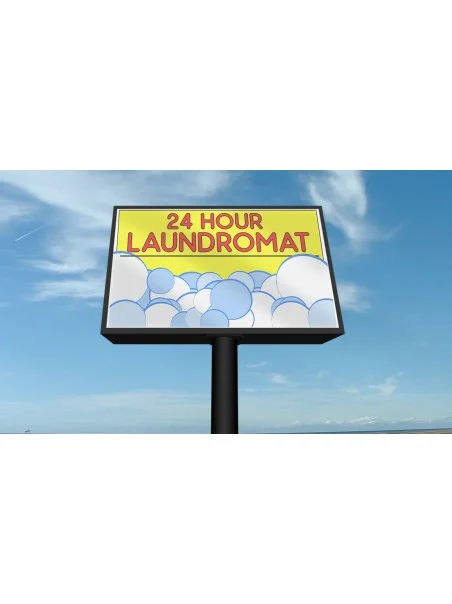 Striscione traslucente - Peso gr. 630/Mq - Bobina da mt.30 