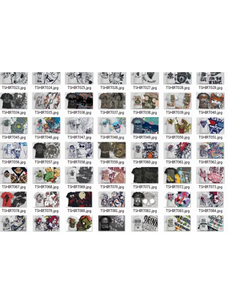 Pacchetto immagini per T-Shirt 