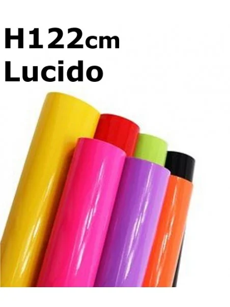 VINILE ADESIVO DA TAGLIO LUCIDO altezza 122 cm