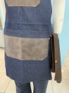 TOVAGLIOLO JEANS CON DOPPIA CUCITURA ASCIUGA BICCHIERI 42x57 CM 