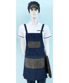 KIT COORDINATO GREMBIULE + CAPPELLO + TOVAGLIOLO VERSIONE CORTA 