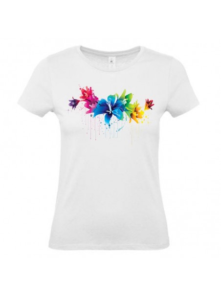 Maglia Neutra B&C Sublimazione "effetto cotone" Donna 