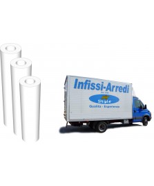 Vinile bianco polimerico coprente Airflow
