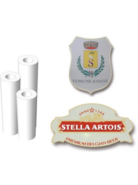 Pvc adesivo Polimerico Bianco lucido 