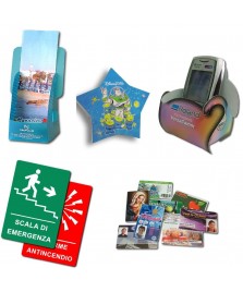 PVC PRINT trasparente rigido in fogli cm. 70x100