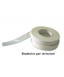 Nastro biadesivo per bordatura striscioni 