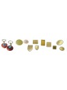 Spilla rettangolare mm. 17x12 - Conf. da 250 pz