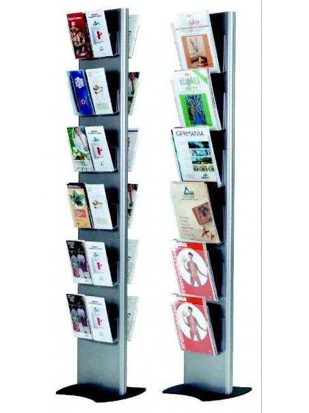 Espositore a base fissa - LxHxdia: cm 24x176x35 