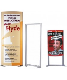 Totem pubblicitario Mister Hyde 