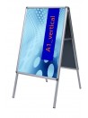 Cavalletto bifacciale in alluminio - Vari formati