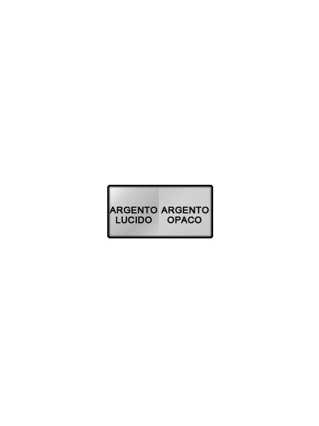 Argento lucido / opaco