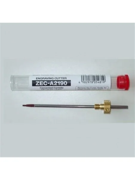 Utensile per incisione piatto plastica/resina (1,91mm) -