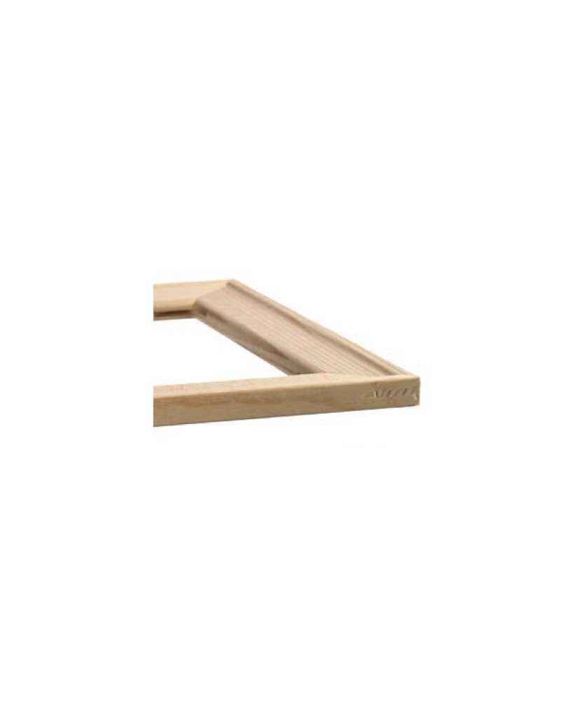 Telaio In Legno A Listelli Per Tele Da Pittura – Modello Classico, Profilo 4,5x1,8 Cm, 60 Cm - 3