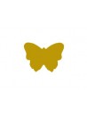 Etichette autoadesive oro farfalla
