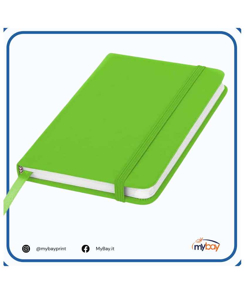 Blocknote Moleskina 9x14 con Copertina Rigida Personalizzabile