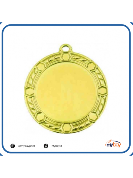 Medaglia Dorata - Ideale per Premiazioni Personalizzate