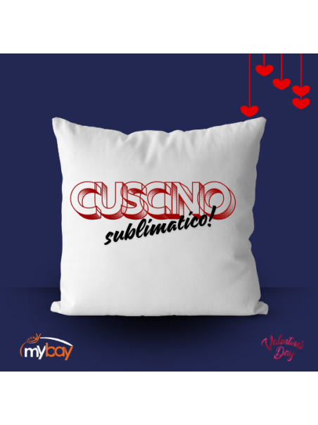 cuscino quadrato bicolore 40x40 cm - Conf. da 2 pz.