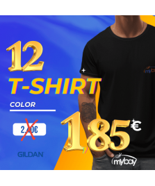 tshirt offerta12 pezzi a soli €1,85 cad. (anziché €2,40)