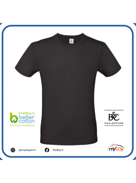 T-shirt B&C Uomo -145 g/m², Regular Fit