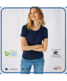 T-shirt B&C Donna -145 g/m², Medium Fit