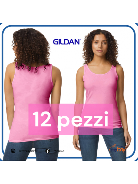 Canotta Donna Gl64200L - Pack 12 pezzi