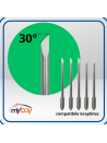Lama compatibile Vinyl angolo 30° - GRAPHTEC