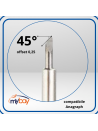 Lama compatibile Anagraph 45° offset 0,25 mm per vinile e pellicole adesive