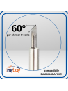 Lama compatibile SummaSign 60° offset 0,75 mm per sandblast, flock, cartone e tessuti – D Series