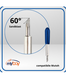 Lama compatibile Sandblast angolo 60° - MUTOH