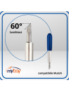 Lama compatibile Sandblast angolo 60° - MUTOH