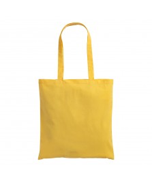Shopper in cotone 130g con manici lunghi 38x42 cm