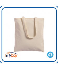 Shopper Natural bestseller in cotone 130g con manici lunghi