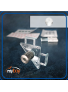 Fisso Ghost Distanziale Invisibile 45x20 mm