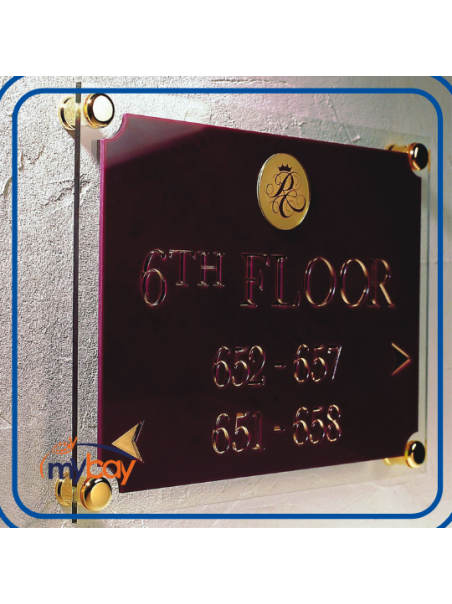Fisso Maxi Distanziale Ø25mm per Pannelli - Set 4 Pezzi