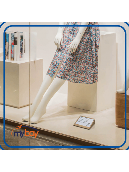 porta etichetta legno