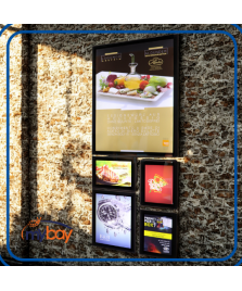 frame LED a muro