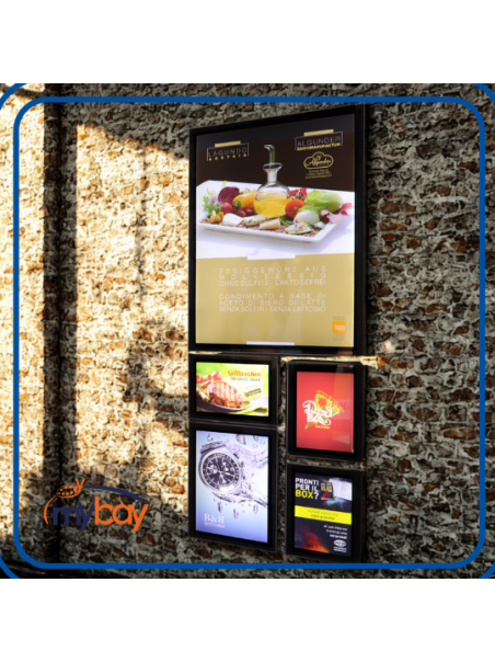 frame LED a muro