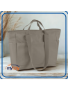 Borsa in poliestere riciclato 600D, imbottita, idrorepellente, 32 litri, doppio manico