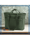 Borsa in poliestere riciclato 600D, imbottita, idrorepellente, 32 litri, doppio manico