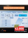 Sequenze di taglio salvate sul pannello touch del 500V9.