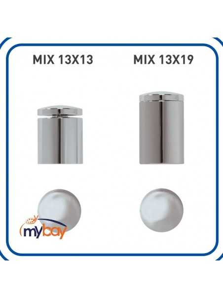 Fisso Mix Ø13mm – Distanziale a vite per spazi ristretti