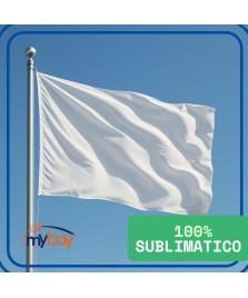 Bandiera 70x100cm in poliestere per stampa sublimatica.