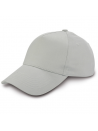 Cappellino golf unisex adulto 5 pannelli – Cotone regolabile - Grigio chiaro